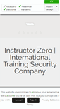 Mobile Screenshot of instructorzero.com